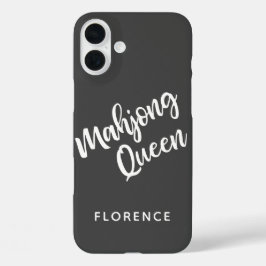 Funda iPhone 16 Plus Personalizada la Reina Mahjong