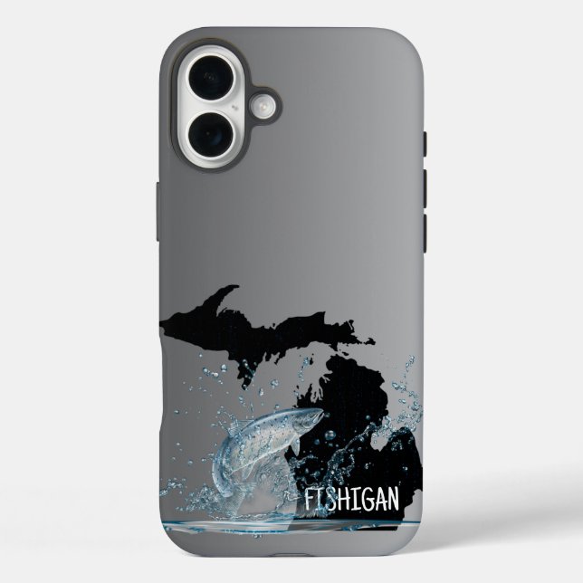 Funda iPhone 16 Plus Pesca En Michigan (Reverso )