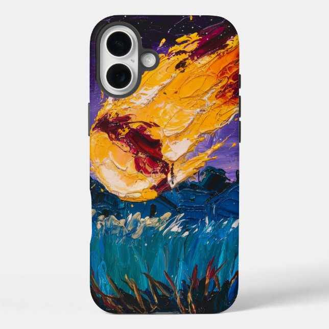 Funda iPhone 16 Plus Piedra de suerte sobre Aberdeen (Reverso )