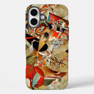 Funda iPhone 16 Plus Pintura abstracta de la composición de Kandinsky