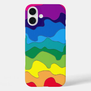Funda iPhone 16 Plus Pintura multicolor