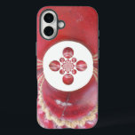 Funda iPhone 16 Plus Pitch Kaleidoscope: El críquet muerde el corazón d<br><div class="desc">"Pitch Kaleidoscope" - Cricket Balls in the Heart of the Game Este diseño de "Pitch Kaleidoscope" ofrece una mirada abstracta y artística al corazón del cricket, combinando la icónica bola roja de cricket con el propio terreno que grava: el campo. El caleidoscopio en espiral de bolas de cricket, que aparentemente...</div>