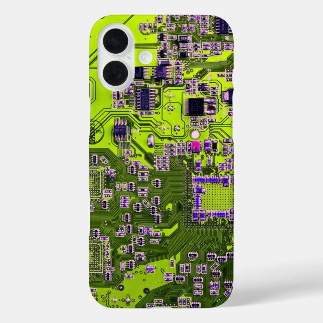 Funda iPhone 16 Plus Placa de circuito impreso del conjunto PCB del cir (Reverso )