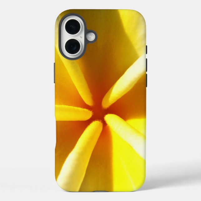 Funda iPhone 16 Plus plumeria (Reverso )