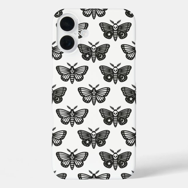 Funda iPhone 16 Plus Polillas (Reverso )