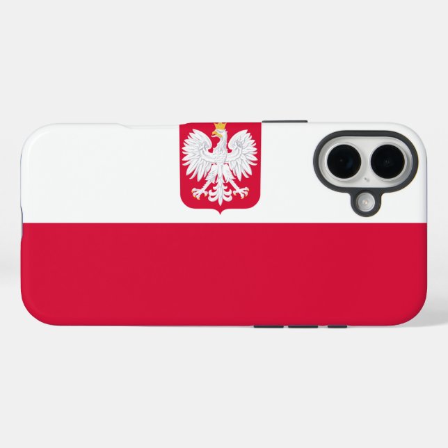 Funda iPhone 16 Plus Polonia (Reverso (Horitonzal))