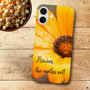 Funda iPhone 16 Plus Pretty Spring Flash Daisy Photograph Custom
