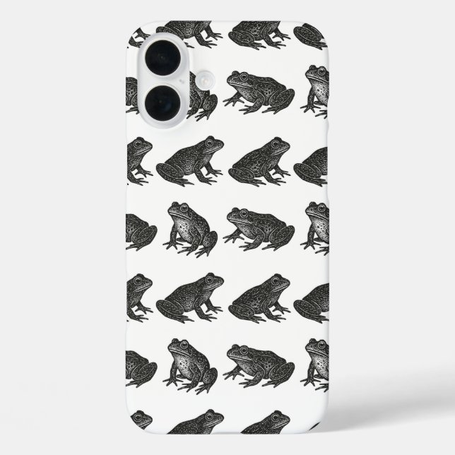 Funda iPhone 16 Plus Ranas (Reverso )