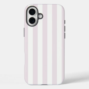 Funda iPhone 16 Plus Rayas inmaduras Pastel Rosa