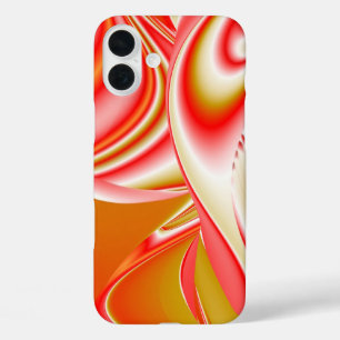 Funda iPhone 16 Plus Resumen de amor y oro en 3D Rainbowart