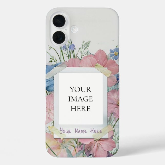 Funda iPhone 16 Plus Retrato de Petal (Reverso )