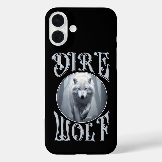 Funda iPhone 16 Plus Reunión del lobo de Dire (Reverso )