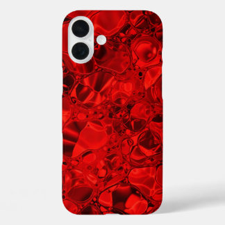 Funda iPhone 16 Plus Rojo&Negro