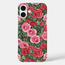 Funda iPhone 16 Plus Rosa romántico