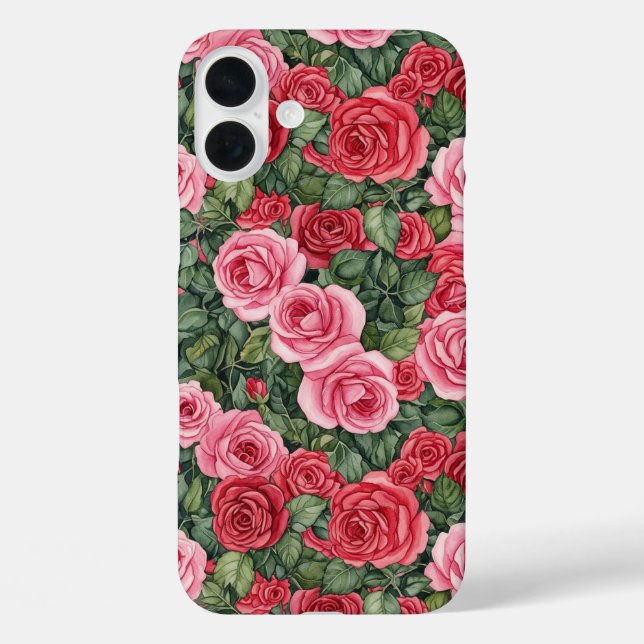 Funda iPhone 16 Plus Rosa romántico (Reverso )