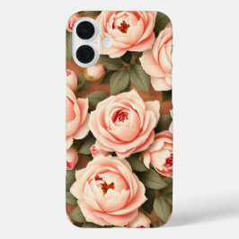 Funda iPhone 16 Plus Rosas de época