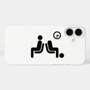 Funda iPhone 16 Plus Rótulo de espera larga