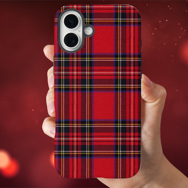 Funda iPhone 16 Plus Royal Stewart Tartán (Royal Stewart Tartan Case-Mate iPhone Case)