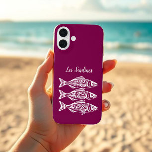 Funda iPhone 16 Plus Sardinas-Hawai-Fisherman Core-Wine Color