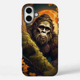 Funda iPhone 16 Plus Sasquatch Peeking