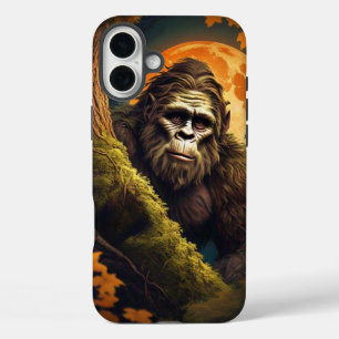 Funda iPhone 16 Plus Sasquatch Peeking