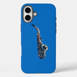 Funda iPhone 16 Plus Saxofón