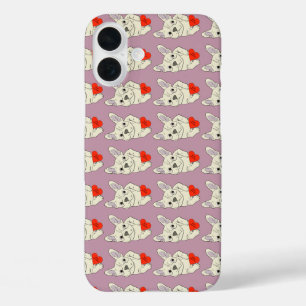 Funda iPhone 16 Plus Sé mi San Valentín, perro