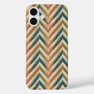 Funda iPhone 16 Plus "Serene Pastel Chevron Flow"