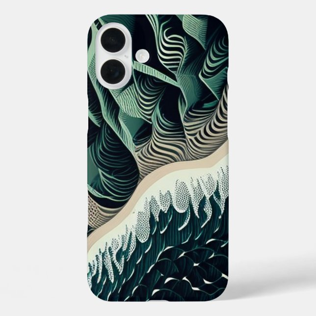 Funda iPhone 16 Plus Serene Shores (Reverso )