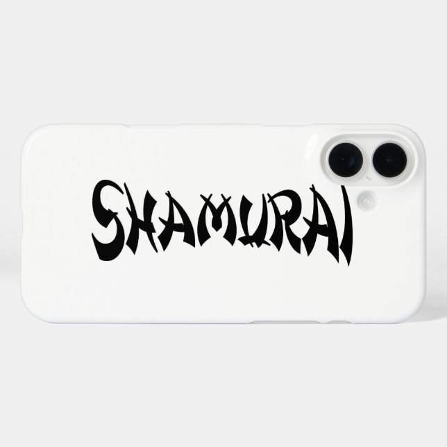FUNDA iPhone 16 PLUS SHAMURAI (Reverso  (Horizontal))