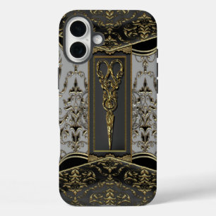 Funda iPhone 16 Plus Sheer Hazlehurst Tijeras Anticuadas V