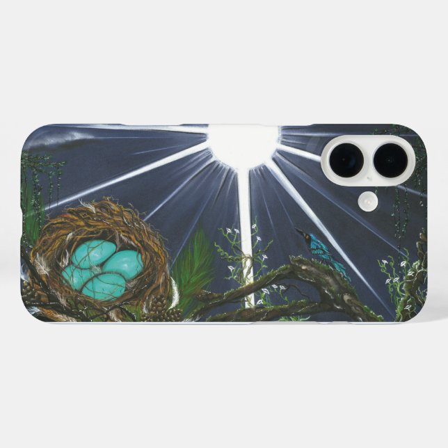 Funda iPhone 16 Plus Silence of Sacred Space (Reverso  (Horizontal))