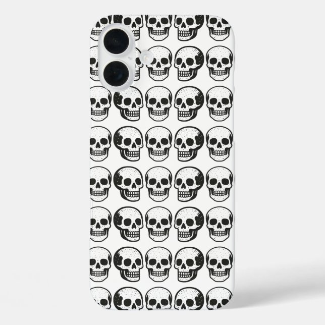 Funda iPhone 16 Plus Skulls (Reverso )
