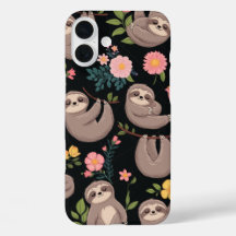 Sleepy Sloths & Floral