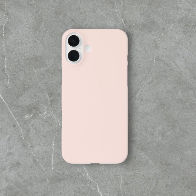 Funda iPhone 16 Plus Sólido Rubor Pink (Subido por el creador)