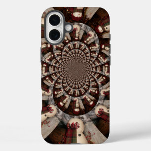 Funda iPhone 16 Plus Sorprendente hombre de nieve