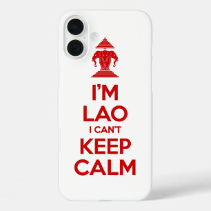 Funda iPhone 16 Plus Soy Lao, no puedo mantener la calma