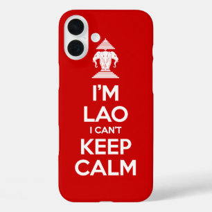 Funda iPhone 16 Plus Soy Lao que no puedo guardar calma