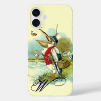 SR. PELICAN FISHING MONOGRAM, crema