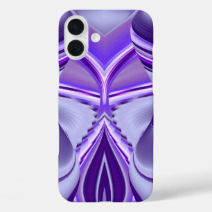 Funda iPhone 16 Plus Sueños de flores moradas