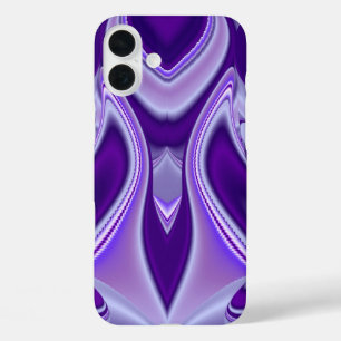 Funda iPhone 16 Plus Sueños de flores moradas