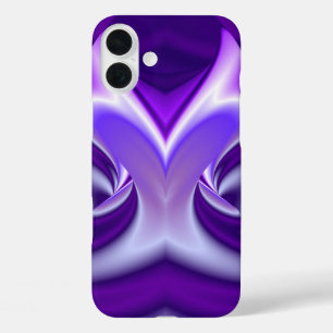 Funda iPhone 16 Plus Sueños de flores moradas
