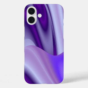Funda iPhone 16 Plus Sueños de flores moradas