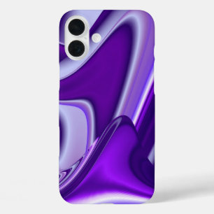 Funda iPhone 16 Plus Sueños de flores moradas