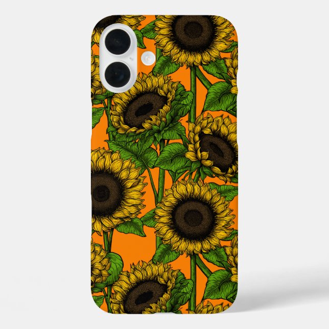 Funda iPhone 16 Plus Sunflower (Reverso )