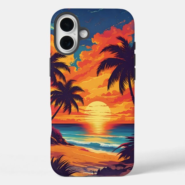 FUNDA iPhone 16 PLUS SUNSHINE DESIGN POSTER (Reverso )
