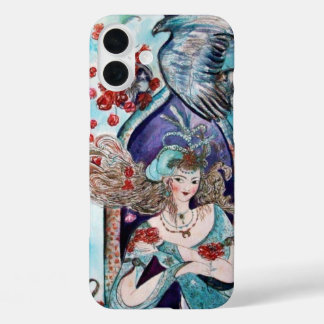 Funda iPhone 16 Plus TALLA DE LA CARNE ORIENTAL, Princesa, Halcón y Ros