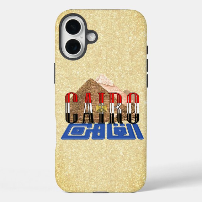 Funda iPhone 16 Plus Tarde Sunny Egyptian En El Cairo (Reverso )