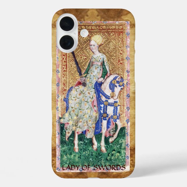 FUNDA iPhone 16 PLUS TAROTES DE RENACIMIENTO ANTIGUO / DOSIS DE ESPALDA (Reverso )