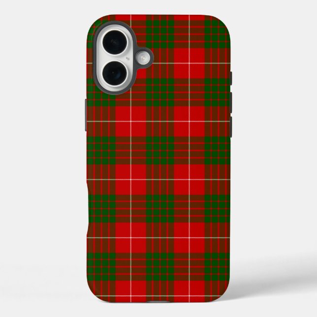 Funda iPhone 16 Plus Tartán de Crawford (Reverso )